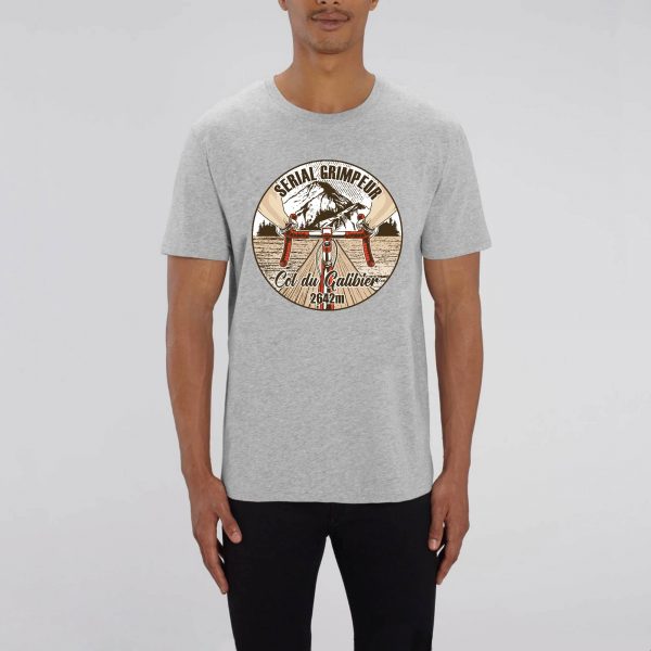 T-Shirt Col du Galibier – Serial Grimpeur – 2021 – Unisexe