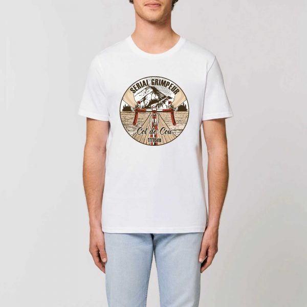 T-Shirt Col de Cou – Serial Grimpeur – 2021 – Unisexe