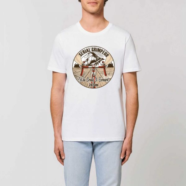 T-Shirt Col du Grand St-Bernard – Serial Grimpeur – 2021 – Unisexe