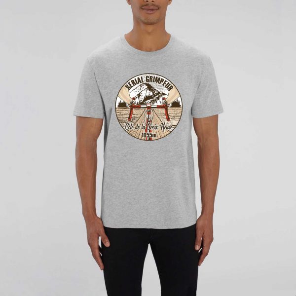 T-Shirt Col de la Croix Neuve – Serial Grimpeur – 2021 – Unisexe