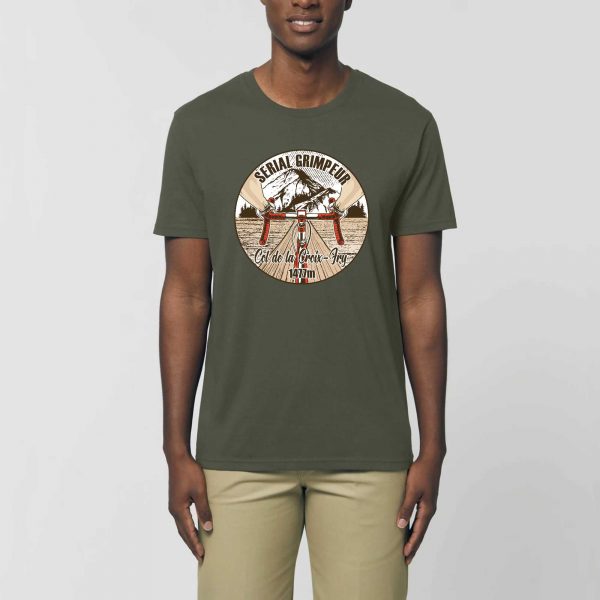 T-Shirt Col de la Croix-Fry – Serial Grimpeur – 2021 – Unisexe
