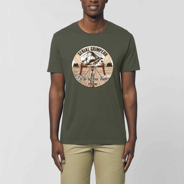T-Shirt Col de la Joux Verte – Serial Grimpeur – 2021 – Unisexe