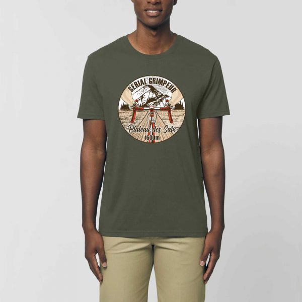 T-Shirt Plateau des Saix – Serial Grimpeur – 2021 – Unisexe