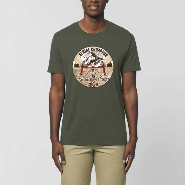 T-Shirt Col du Mont-Cenis – Serial Grimpeur – 2021 – Unisexe