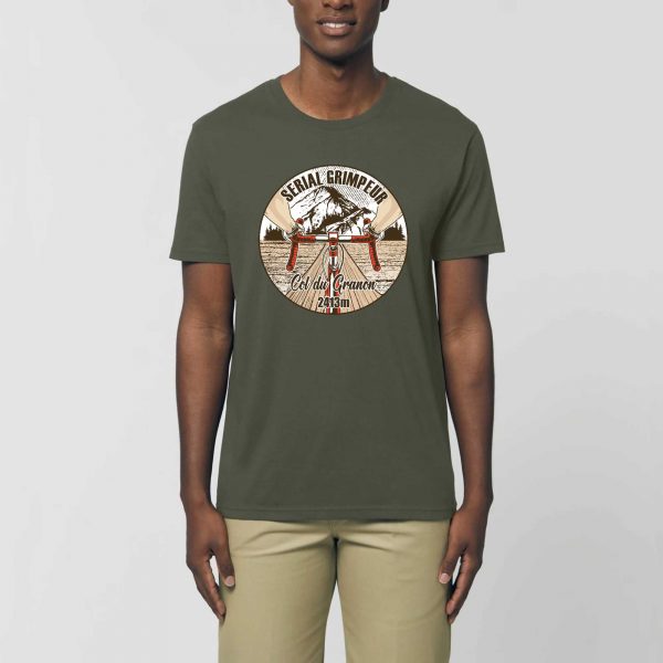 T-Shirt Col du Granon – Serial Grimpeur – 2021 – Unisexe