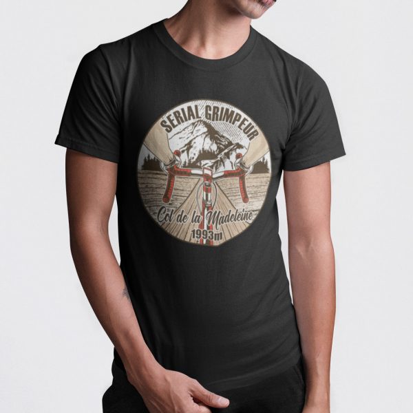 T-Shirt Col de la Madeleine – Serial Grimpeur – 2021 – Unisexe