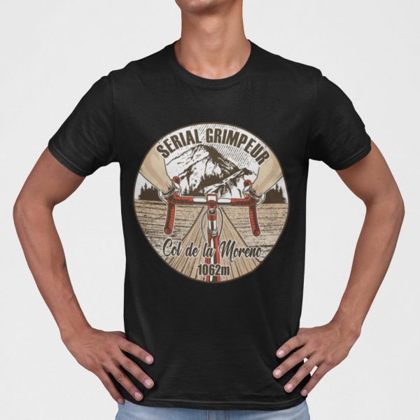 T-Shirt Col de la Moreno – Serial Grimpeur – 2021 – Unisexe