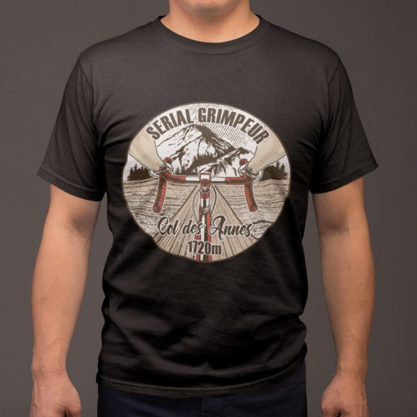 T-Shirt Col des Annes – Serial Grimpeur – 2021 – Unisexe