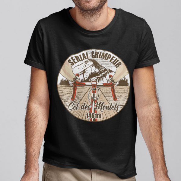 T-Shirt Col des Montets– Serial Grimpeur – 2021 – Unisexe