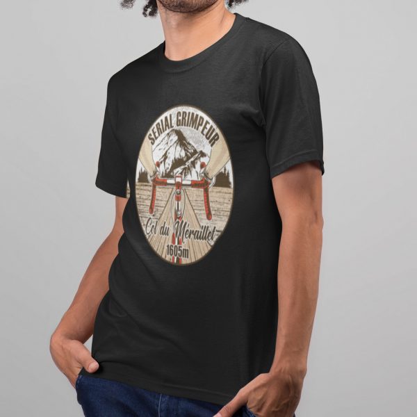 T-Shirt Col du Méraillet – Serial Grimpeur – 2021 – Unisexe
