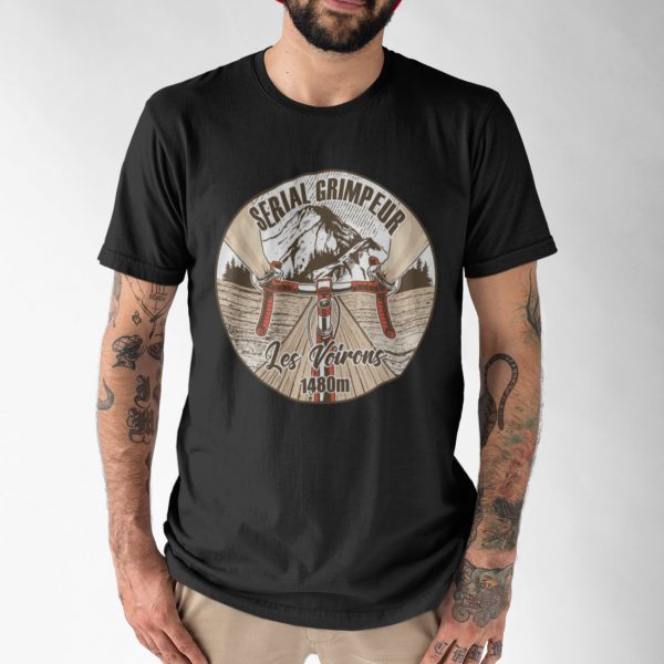 T-Shirt Les Voirons – Serial Grimpeur – 2021 – Unisexe