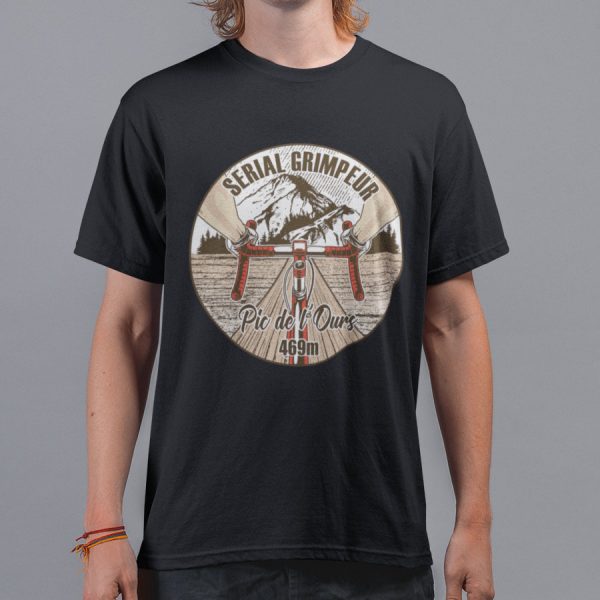 T-Shirt Pic de l`Ours – Serial Grimpeur – 2021 – Unisexe