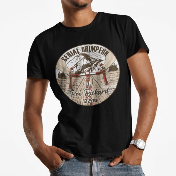 T-Shirt Pré Richard – Serial Grimpeur – 2021 – Unisexe